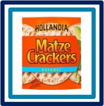 146769 Hollandia  Matze Crackers Naturel 100 gram
