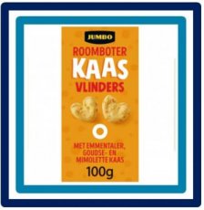 151096 Huismerk Roomboter Kaasvlinders 100 gram