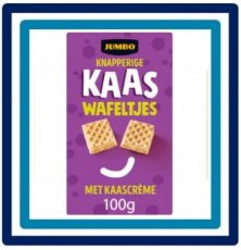151140 Huismerk Knapperige Kaaswafeltjes 100 gram