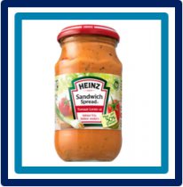 Heinz Sandwich Spread Tomaat Lente-Ui 300 gram