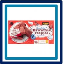 Huismerk Brownie Reepjes 8 Stuks 240 gram