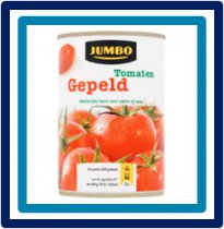 Huismerk Gepelde Tomaten 400 gram