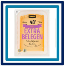 223118 Huismerk Kaas Extra Belegen 48+ Stuk 525 gram