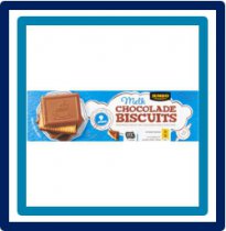 Huismerk Melkchocolade Biscuits 9 Stuks 125 gram