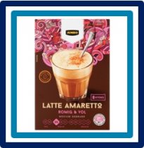 Huismerk Latte Amaretto Romig & Vol 8 Stuks 140 gram