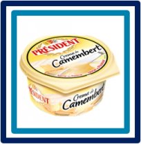 Président Crema de Camembert 125 gram