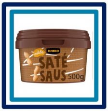 433340 Huismerk Milde Satésaus 500 gram