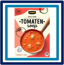 Huismerk Basis voor Tomaten Soep 2 x 85 gram