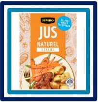 Huismerk Jus Naturel 3 x 29 gram