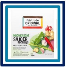 Fairtrade Original Indonesische Sajoer Kruidenpasta 75 gram
