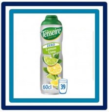 554072 Teisseire Zero Suiker Citroen Limoen Siroop 60 cl