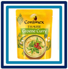 575129 Conimex Pasta Thaise Groene Curry 90 gram