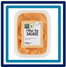 600041 Huismerk Pittige Kip Salade 250 gram