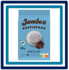 637326 Huismerk Koffiepads Decaf. 36 stuks