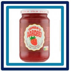 Huismerk Extra Jam Aardbei 430 gram