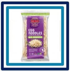 65274 Go-Tan Egg Noodles Bio-Organic 250 gram