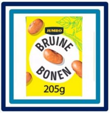 691974 Huismerk Biologische Bruine Bonen 205 gram