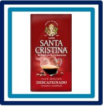 Santa Cristina Café Molido Descafeinado 250 gram