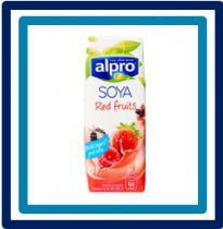 Alpro Sojadrink Rode Vruchten Houdbaar 250 ml