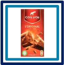 Côte d'Or L'Original Melkchocolade Reep Côte d'Or L'Original Melkchocolade Reep 200 gram