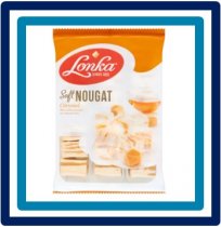Lonka Soft Nougat Karamel 200 gram