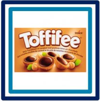 Toffifee Hele Hazelnoot in Caramel Toffifee Hele Hazelnoot in Caramel met Pralinécrème en Chocolade 15 Stuks 125 gram